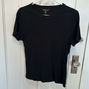 Black Banana Republic Ribbed T Shirt